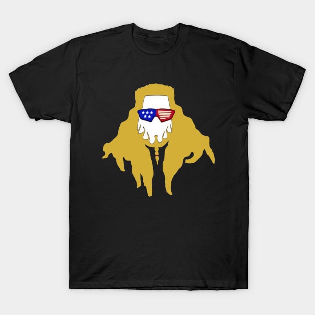 The Gold Mullet Chaz T-Shirt by ChazTaylor713